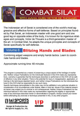 Indonesian Combat Pentjak Silat #6 Blitzing Hands Blades DVD Victor deThouars